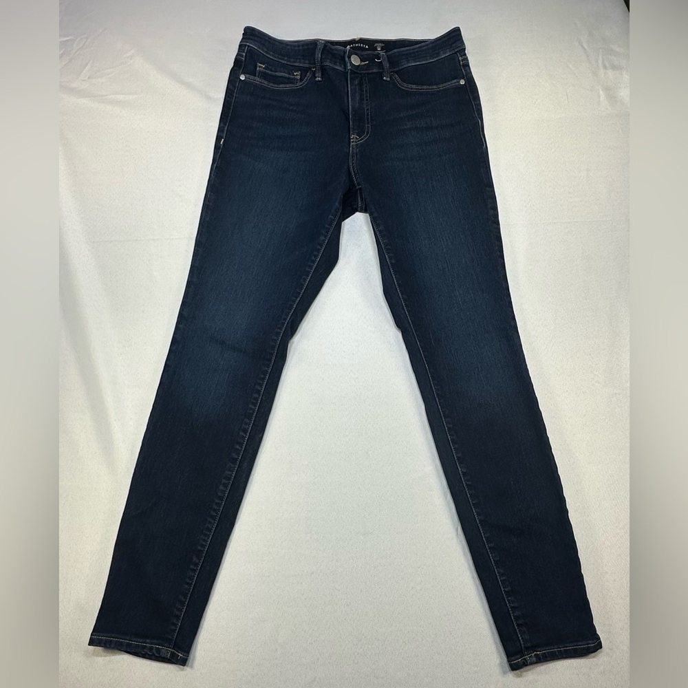Athelta Sculptek Skinny Jeans Dark Wash Size 10 Slimming